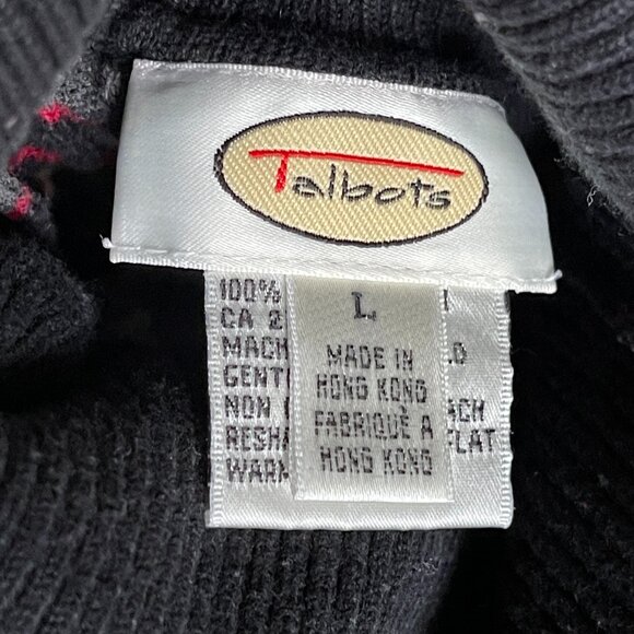 Talbots Ribbed Cotton Turtleneck Sweater - Picture 13 of 14